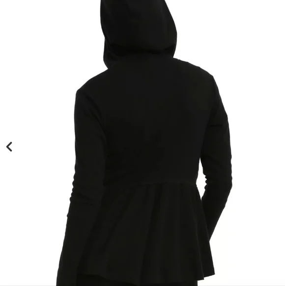 Royal Bones Tripp NYC Corset Lace Up Black Steampunk Hoodie Size XS - Picture 2 of 16